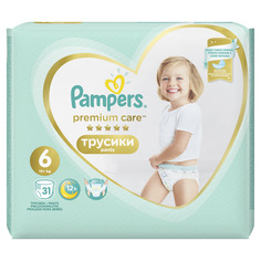 Трусики Pampers Premium Care 6 (15+ кг), 31 шт.