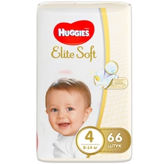 Подгузники Huggies Elite Soft 4 (8-14 кг), 66 шт.