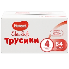 Подгузники Huggies Elite Soft Трусики 4 84 шт