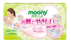 Прокладки для груди Moony Одноразовые 68 шт.