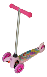 Самокат трехколесный 1 Toy Disney Принцессы Т58416 розовый