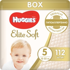 Подгузники Huggies Elite Soft 5 (12-22 кг), 112 шт.