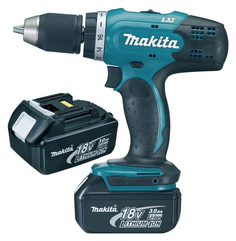 Аккумуляторная дрель-шуруповерт Makita DDF453RFE