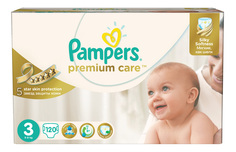 Подгузники Pampers Premium Care 3 (5-9 кг), 120 шт.
