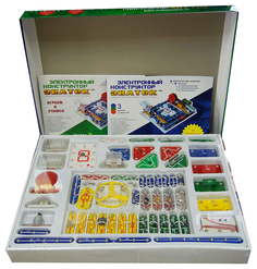 Конструктор электронный Знаток Играем и учимся 180 схем