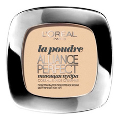 Пудра L`Oreal Paris Alliance Perfect D3 светло-бежево золотой