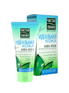 Крем для лица Чистая линия "Мгновенная матовость", 50 мл