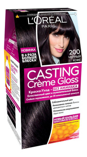 Краска для волос L`Oreal Paris Casting Creme Gloss Черный кофе тон 200
