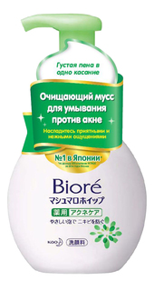 Мусс для лица BIORE очищающий против акне 150 мл Meg Rhythm