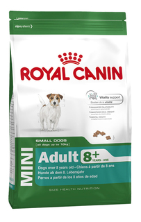 Сухой корм для собак ROYAL CANIN Adult 8+ Mini, рис, птица, 4кг