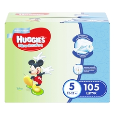 Подгузники Huggies Ultra Comfort для мальчиков 5 (12-22 кг), Disney Box, 105 шт.