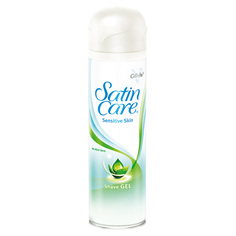 Гель для бритья Gillette Satin Care Для чувствительной кожи 200 мл