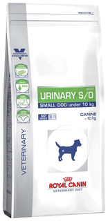 Сухой корм для собак ROYAL CANIN Urinary S/O Small Dog, птица, 1.5кг