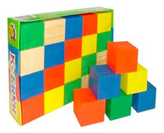 Кубики цветные Томик, 20 деталей