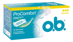 Тампоны o.b. ProComfort нормал 16шт