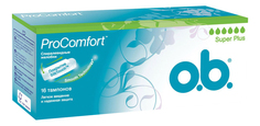 Тампоны o.b. ProComfort супер плюс 16шт