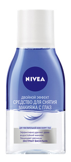 Средство для снятия макияжа с глаз NIVEA Двойной эффект 125 мл