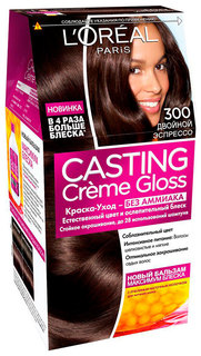 Краска для волос L`Oreal Paris Casting Creme Gloss 300 Двойной эспрессо