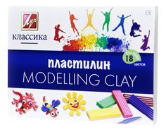 Пластилин ЛУЧ Классика 18 цветов 20С1330-08