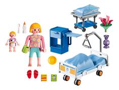 Детская клиника: комната матери и ребенка Playmobil