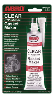 Герметик ABRO, прозрачный, 85 г