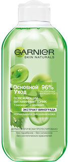 Тоник для лица Garnier для нормальной и смешанной кожи Основной уход, 200мл