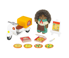 Игровой набор sylvanian families доставщик пиццы