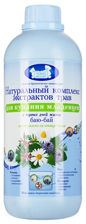 Гель для душа Наша мама Экстракт для купания младенцев Баю-Бай 1 л