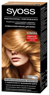 Краска для волос Syoss Color 8-7 Карамельный блонд