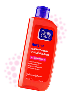 Лосьон для лица Clean&Clear для глубокого очищения 200 мл