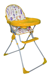 Стульчик для кормления Selby 152 "Яркий луг" желтый