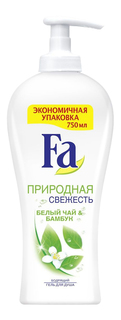 Гель для душа Fa Природная Свежесть Белый Чай и Бамбук 750 мл