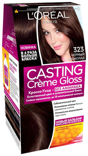 Краска для волос LOreal Paris Casting Creme Gloss 323 черный шоколад