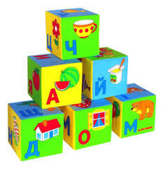 Детские кубики Мякиши Азбука в картинках 207