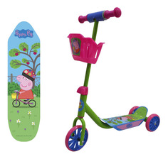 Самокат трехколесный Peppa Pig 1 TOY Т11699