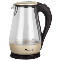 Чайник электрический Maxwell MW-1041GD Black/Beige