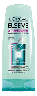 Бальзам для волос L`Oreal Paris Elseve 3 Ценные глины 200мл