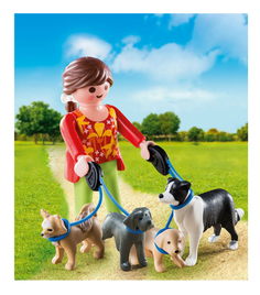 Игровой набор PLAYMOBIL Экстра-набор: Выгул собак