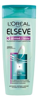 Шампунь L`Oreal Paris Elseve 3 Ценные глины 250 мл