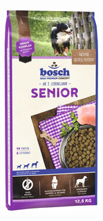 Сухой корм для собак Bosch Senior, для пожилых, домашняя птица, 12,5кг