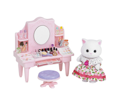 Игровой набор sylvanian families столик визажиста