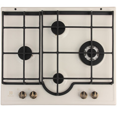 Встраиваемая варочная панель газовая Electrolux GPE363RBW Beige