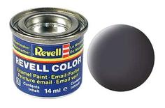 Эмалевая краска цвета мокрого асфальта матовая Revell