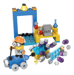 Конструктор пластиковый Mega Bloks® Миньоны: большой набор деталей DYD38
