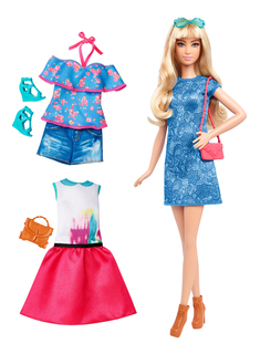 Кукла Barbie и набор одежды DTD96 DTF06
