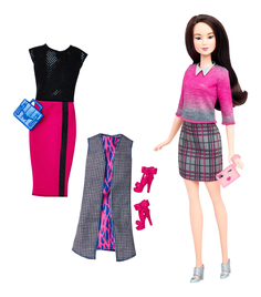 Кукла Barbie и набор одежды DTD96 DTD99