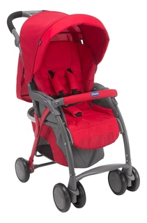 Прогулочная коляска Chicco SimpliCity Plus красная 7948270
