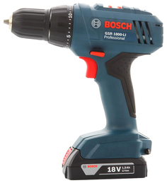 Аккумуляторная дрель-шуруповерт Bosch GSR 1800-Li 06019A8307