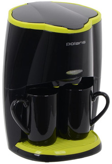Кофеварка капельного типа Polaris PCM 0210 Black/Green