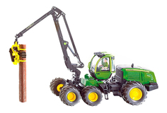 Трактор Siku Джон Дир с манипулятором зелёный